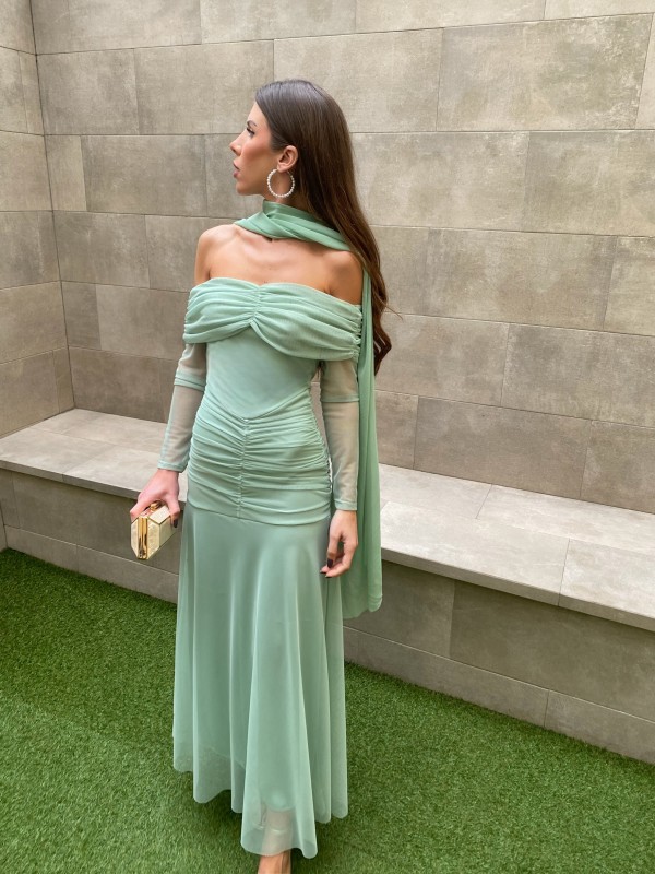 Vestido Charlotte Aquamarine