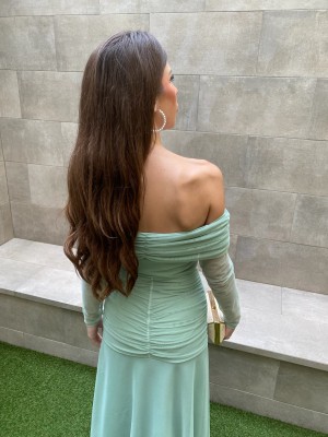 Vestido Charlotte Aquamarine