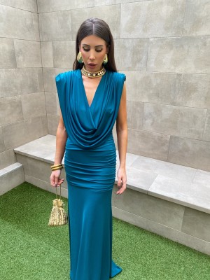 Vestido Laila Petroleo