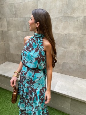 Ensemble Eslava Vert Aqua