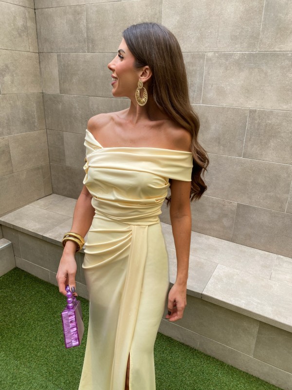 Vestido Hermión Amarillo