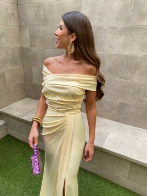 Vestido Hermión Amarillo