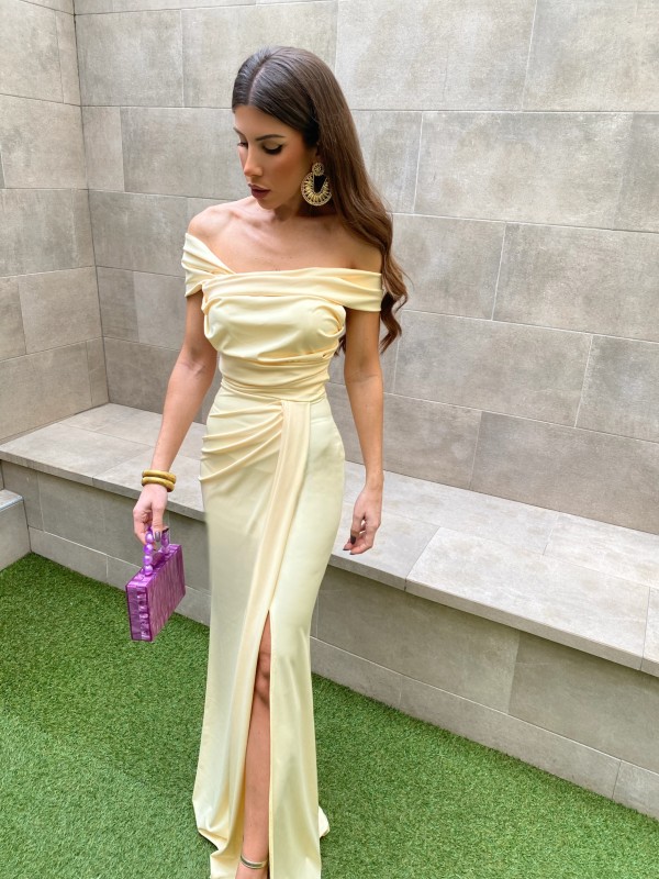 Vestido Hermión Amarillo