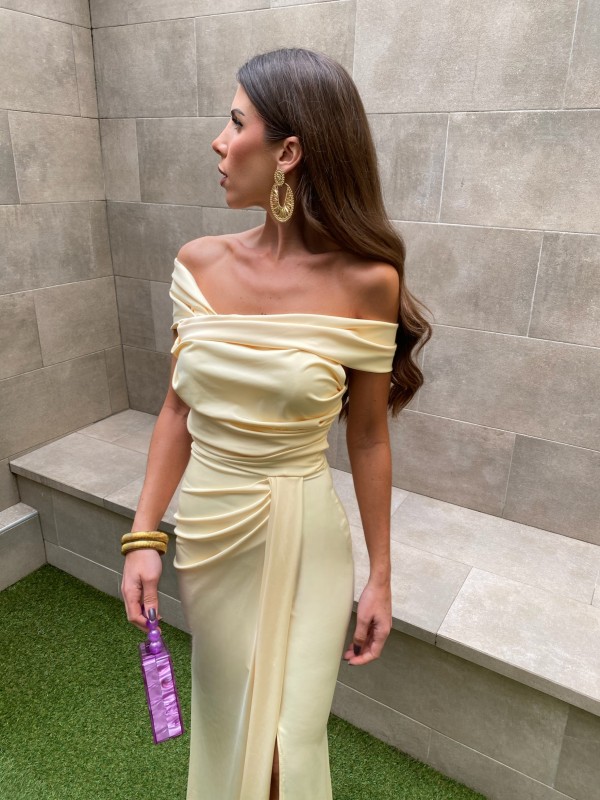 Vestido Hermión Amarillo