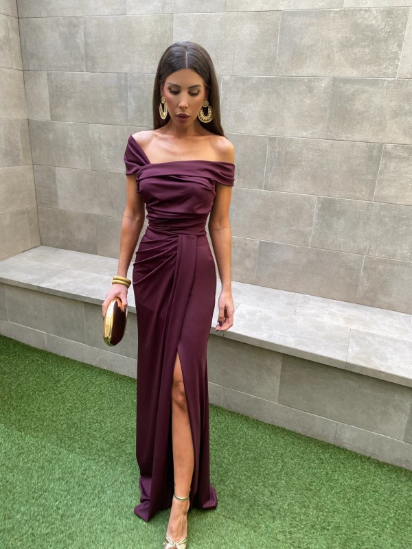 Vestido Hermión Vino