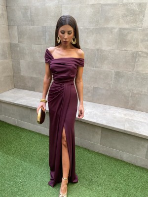 Vestido Hermión Vino