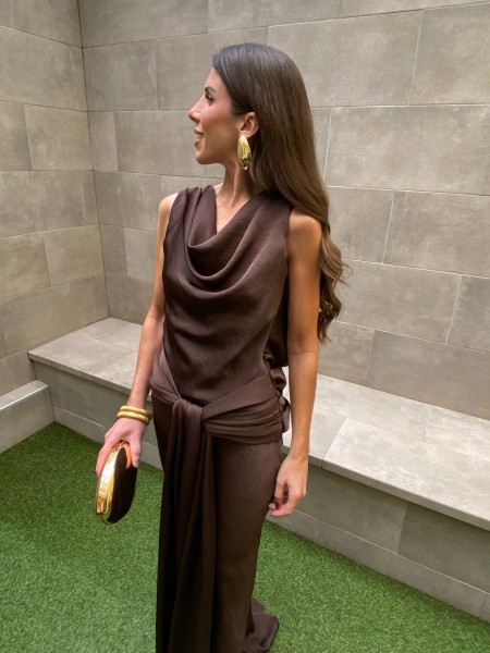 Vestido Isidra Brown