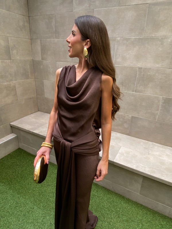 Vestido Isidra Brown