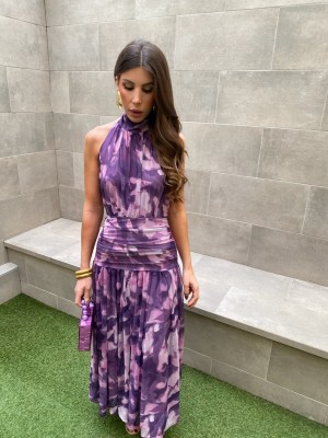 Robe violette de Beyrouth