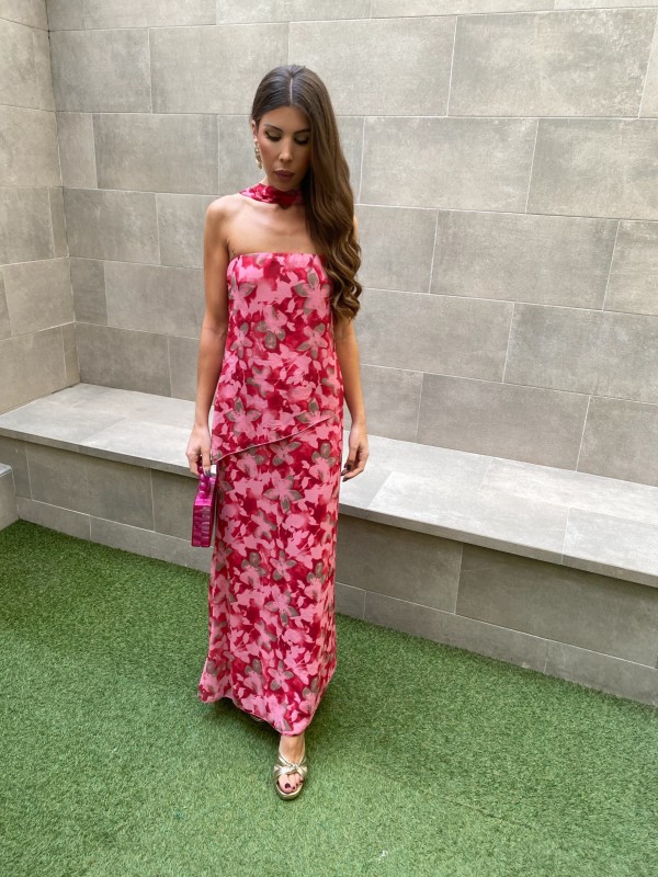 Vestido Priscila Rosado