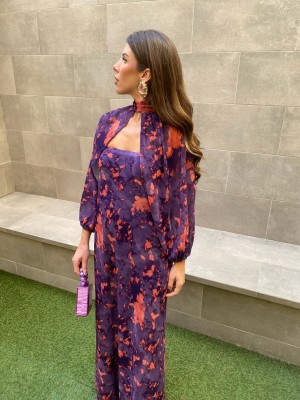 Vestido Estefanía Morado