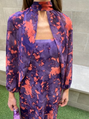 Vestido Estefanía Morado