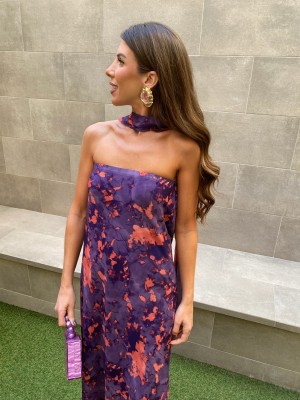 Vestido Estefanía Morado