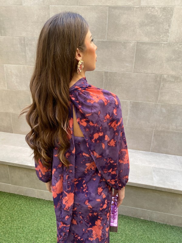 Vestido Estefanía Morado