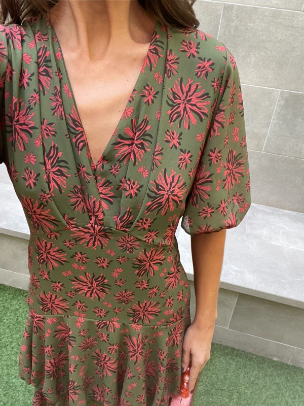 Maribel Green Dress