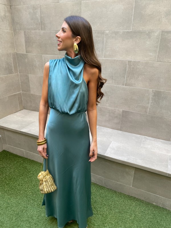 Vestido Kalha Verdeagua