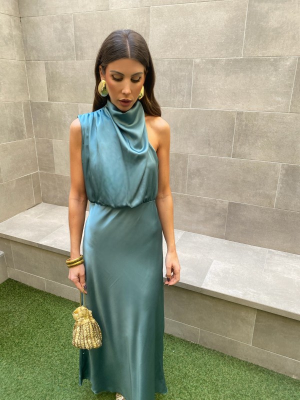 Vestido Kalha Verdeagua