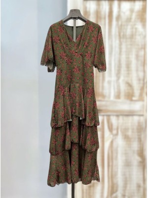 Maribel Green Dress