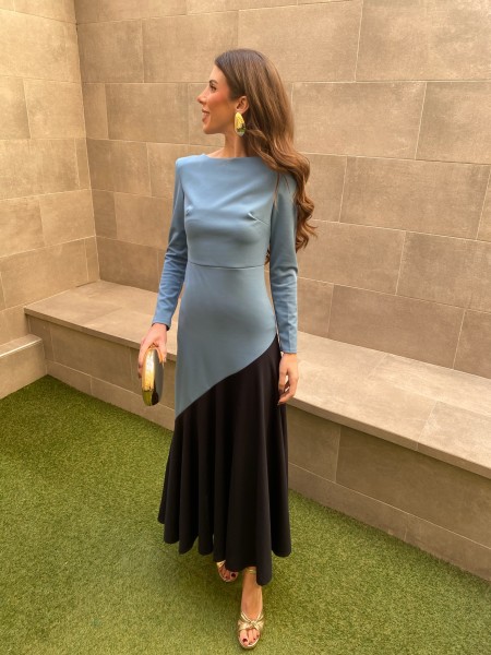 Robe Longoria bleu clair/bleu marine