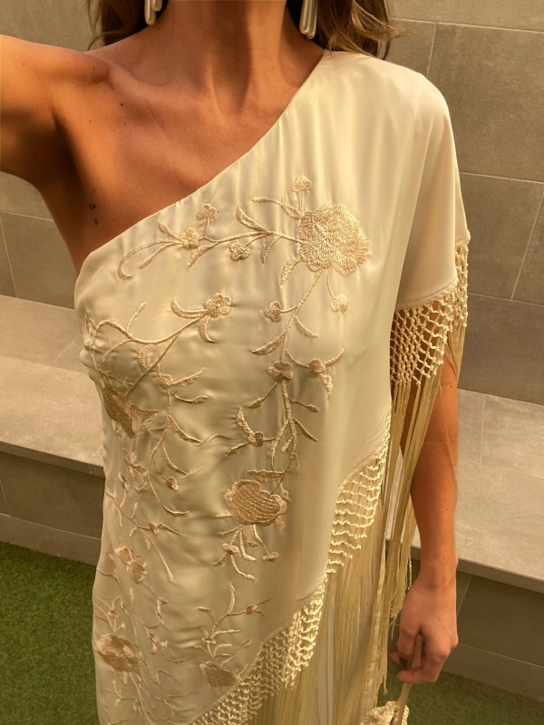 Vestido Cartuja Beige