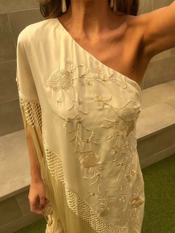 Vestido Cartuja Beige