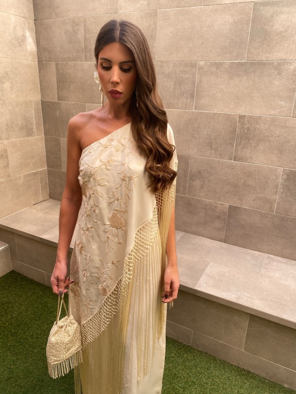 Vestido Cartuja Beige