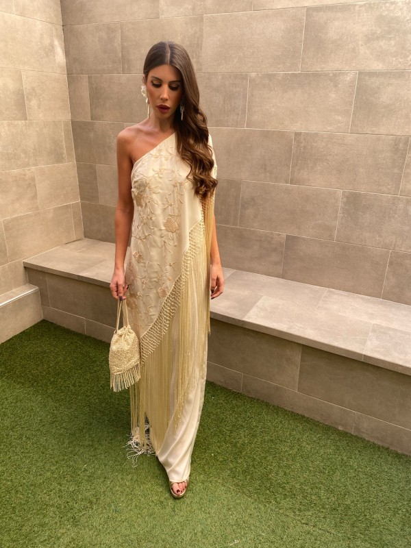 Vestido Cartuja Beige