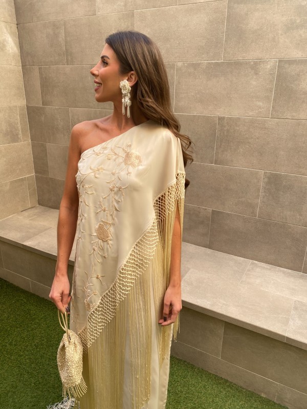 Vestido Cartuja Beige