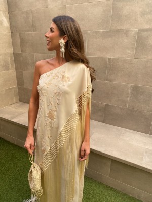 Robe beige Cartuja