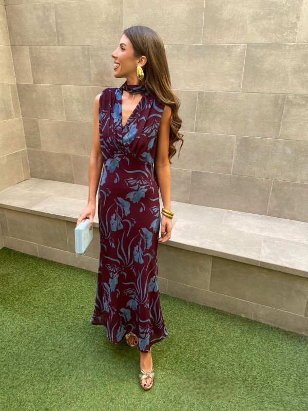 Vestido Esperanza Vino