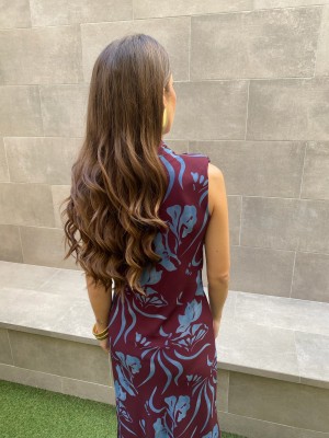 Robe Esperanza rougeâtre