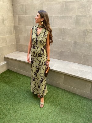 Olive Green Hope Dress