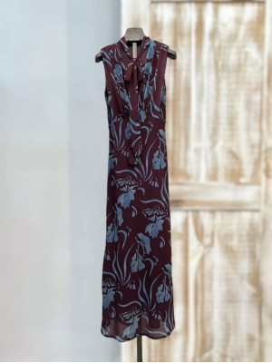 Vestido Esperanza avermelhado