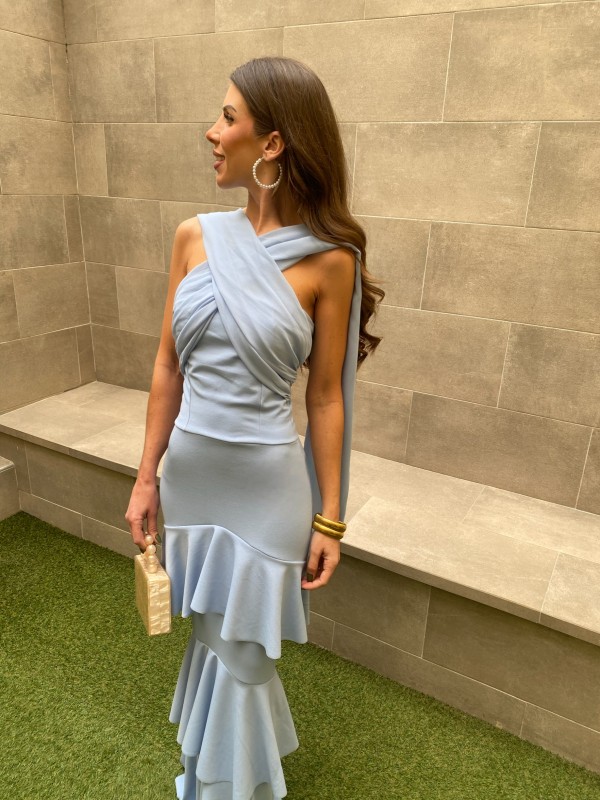 Vestido Promesa Celeste