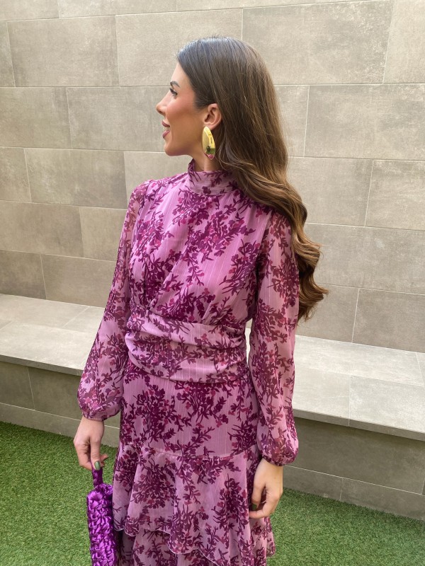 Vestido Ibarriz Malva