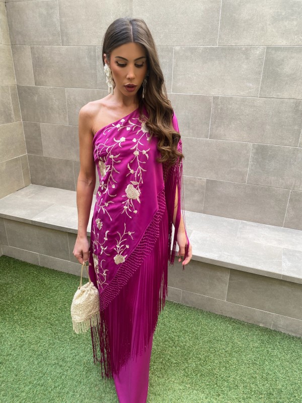 Vestido Cartuja Buganvilla