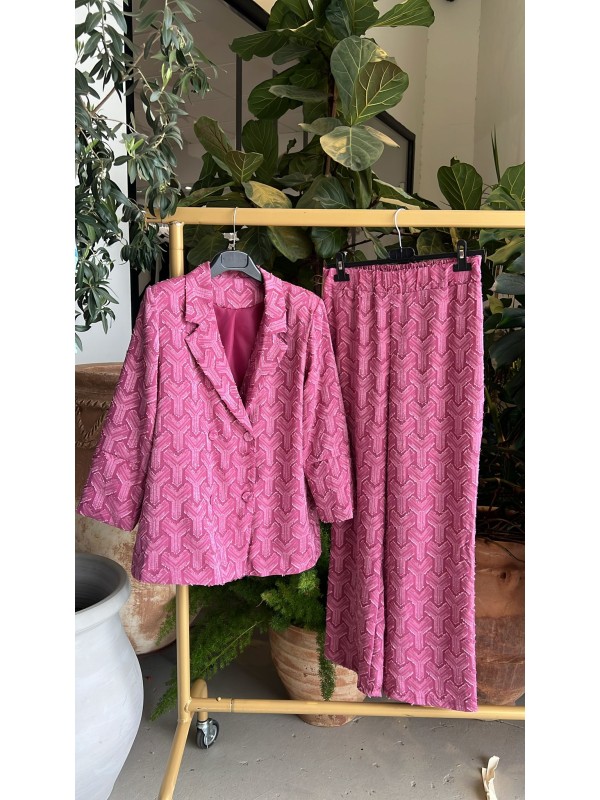 Conjunto Puxado Rosa