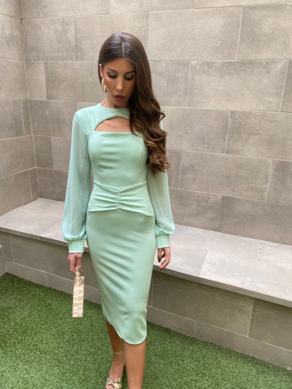 Robe Paola Aquamarine