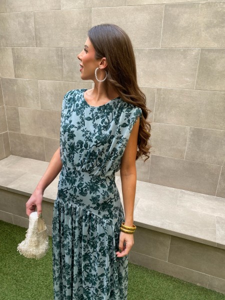 Vestido de Henna Verde 2