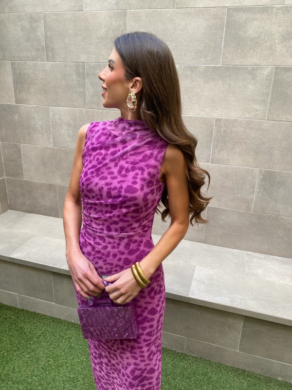 Vestido Leo Buganvilla