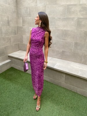 Vestido Leo Buganvilla