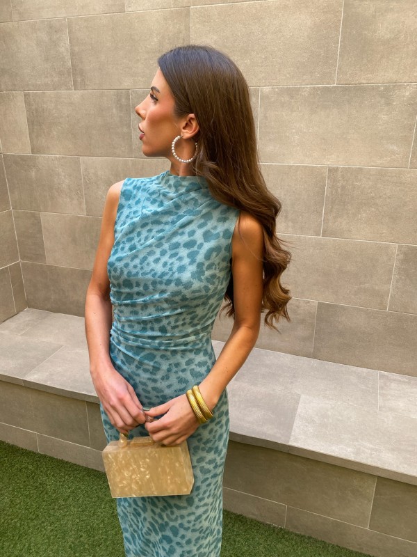 Vestido verde Leo