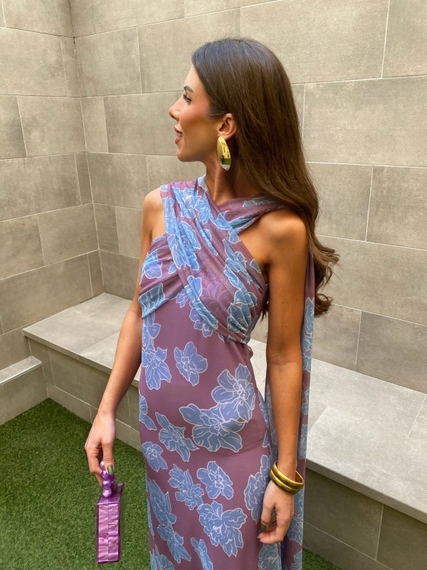 Vestido Villegas Malva