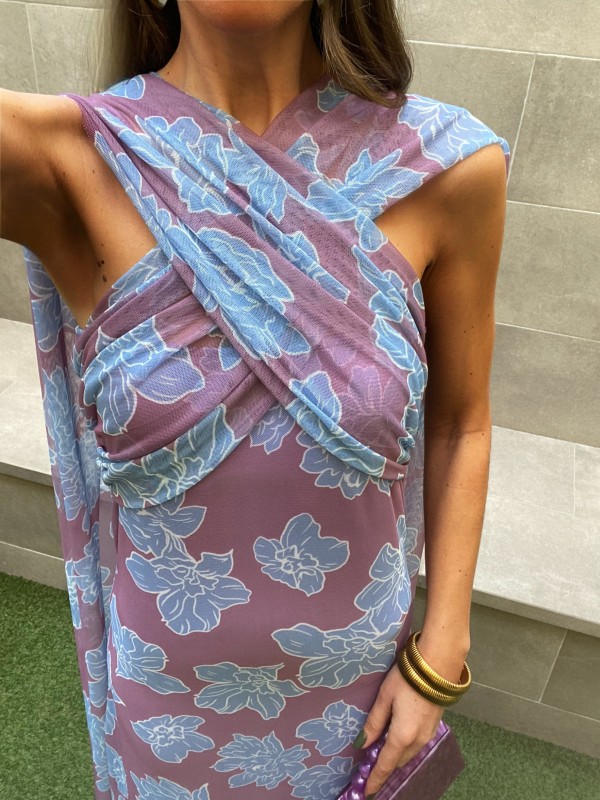 Vestido Villegas Mauve