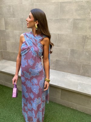 Villegas Mauve Dress