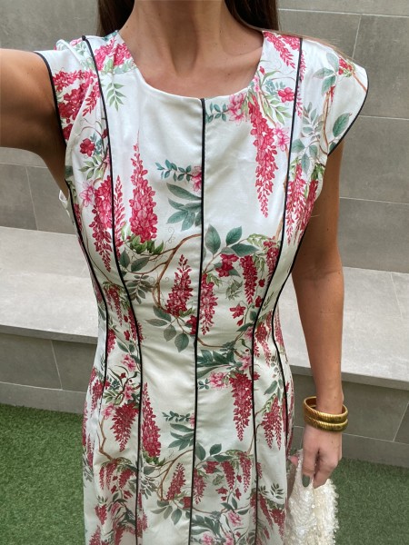 Vestido Enuara Rojizo