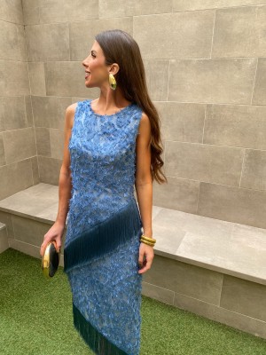 Vestido azul Grazalema