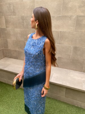 Vestido azul Grazalema