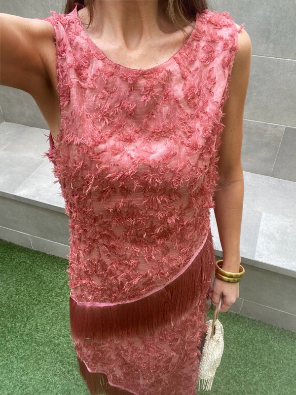 Grazalema Coral Dress