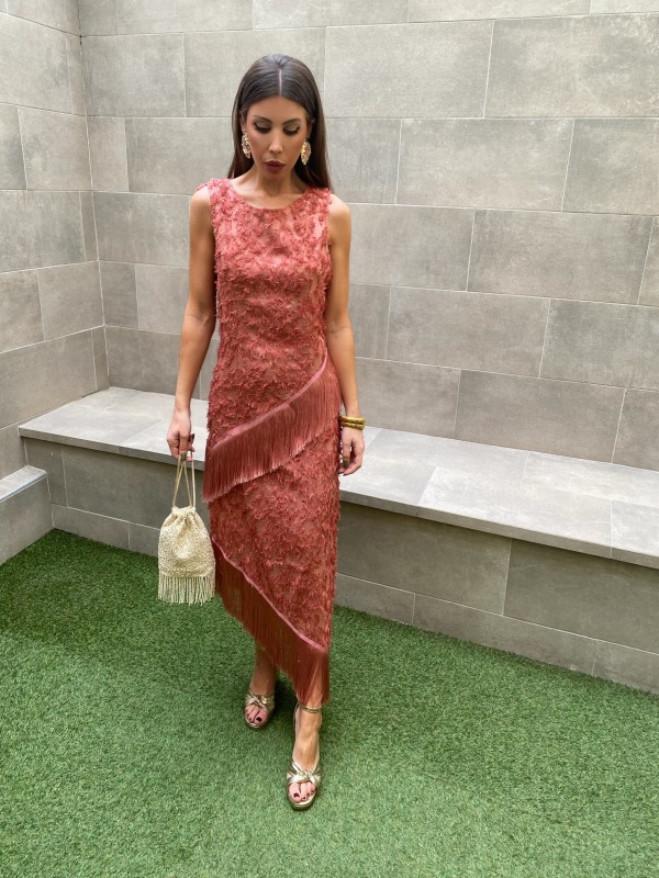 Grazalema Coral Dress